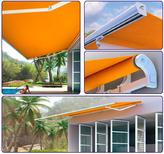 Toldo Brazo Ariculado tipo Magnum de Siplan