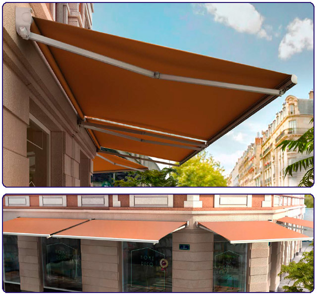 Toldo Brazo Ariculado tipo Monobloc Compac de Siplan