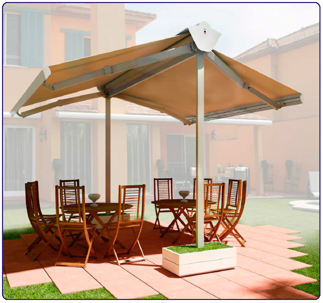 Toldo Brazo Ariculado tipo Duplex Compac de Siplan