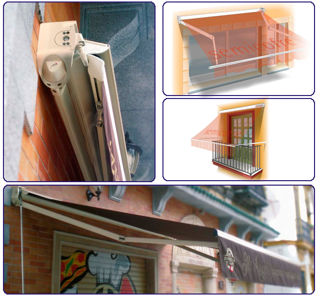 Toldo Cofre tipo Semi Cofre de Siplan