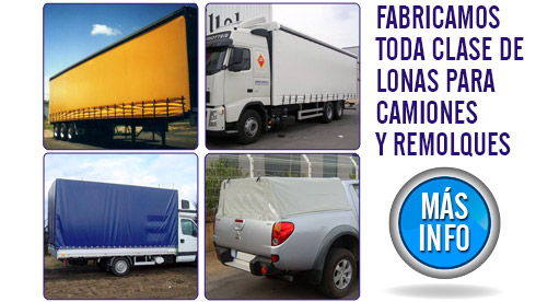 Fábrica de lonas para camiones y remolques en Valdepeñas, Ciudad Real. Toldos Gigante.